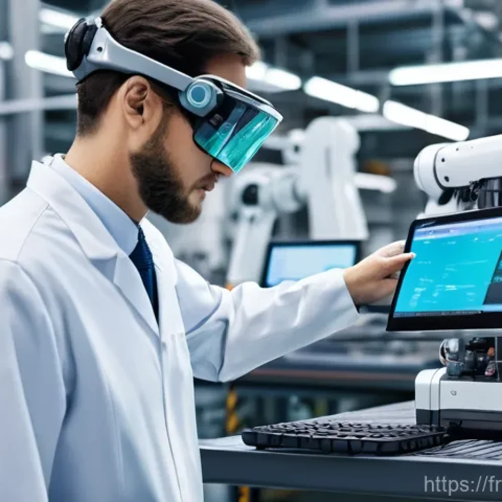 로봇공학 연구 동향 - **Prompt 1: Collaborative Robot on an Advanced Assembly Line**
A highly detailed, photorealistic...