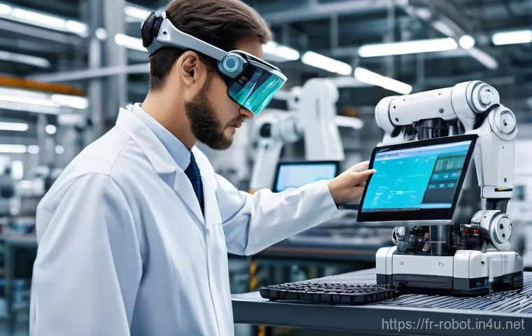 로봇공학 연구 동향 - **Prompt 1: Collaborative Robot on an Advanced Assembly Line**
A highly detailed, photorealistic...