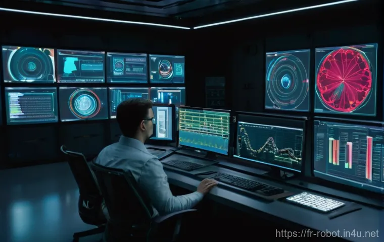 로봇이 개발하는 미래 공장 - **Prompt:** A dynamic scene inside a high-tech French manufacturing plant, illustrating the harmonio...